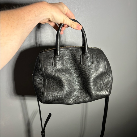 Furla Alba Pebbled Leather Satchel Crossbody Baby - Picture 5 of 10